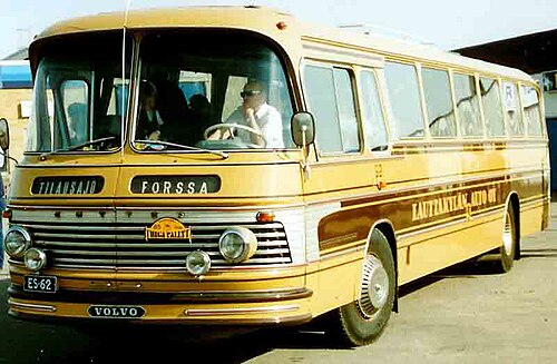 حافلة فولفو B58 موديل 1968