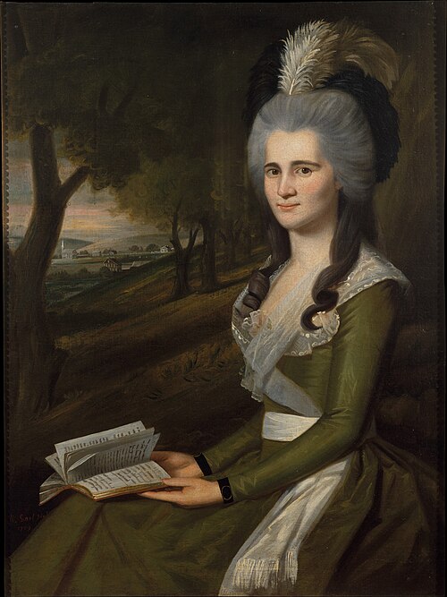 صورة إستر بوردمان (1789)، متحف متروبوليتان للفنون