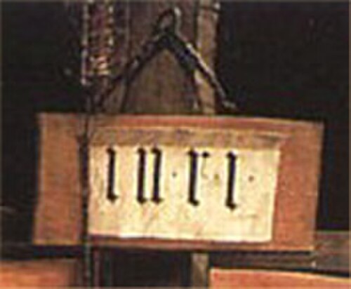 INRI من مذبح إيزنهايم