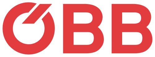 الشعار الحالي لشركة ÖBB، المستخدم منذ عام 1998.