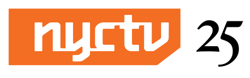 الشعار السابق لقناة NYCTV، والذي كان يستخدم لعلامتها التجارية الرقمية 25.