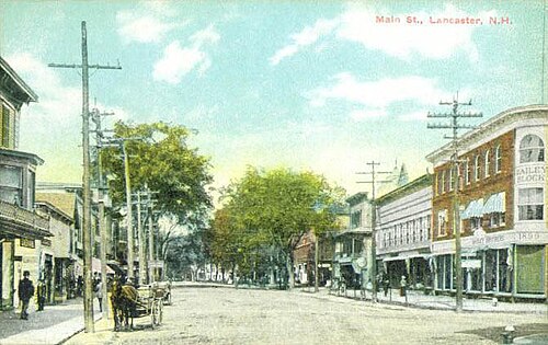 شارع رئيسي حوالي عام 1910