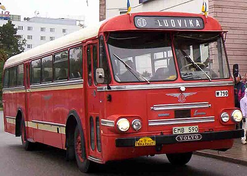 حافلة فولفو B655 موديل 1963