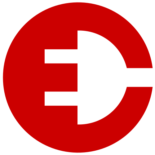 يمتلك الدي جي الشهير إتيان دي كريسي شعارًا معقدًا مزدوجًا "EDC"، يعكس من خلال محور أفقي، ونوعًا من الشكل والخلفية مع رسم توضيحي لقابس الطاقة مدرج في المساحة السلبية.