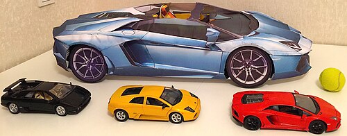 أول نموذج ورقي في العالم مصنوع من 4 صور فقط باستخدام برنامج "Papercraft4 3D" لنظام التشغيل Mac