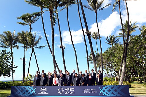 قمة التعاون الاقتصادي لدول آسيا والمحيط الهادئ (APEC) في الولايات المتحدة 2011