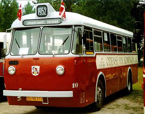 حافلة فولفو B655 موديل 1952