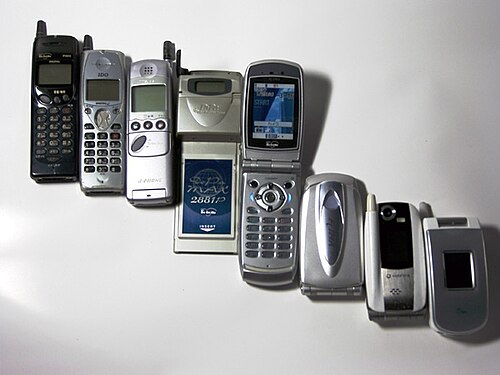 تطور هواتف J-PHONE وهواتف Vodafone الخلوية، 1997-2004