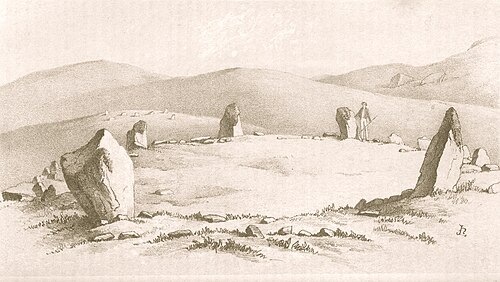 دائرة دويجيفيلتشي الحجرية، كونواي (1846، ص 70)