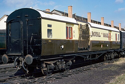 GWR TPO 814 مركز تخزين الفرامل فان ديدكوت للسكك الحديدية