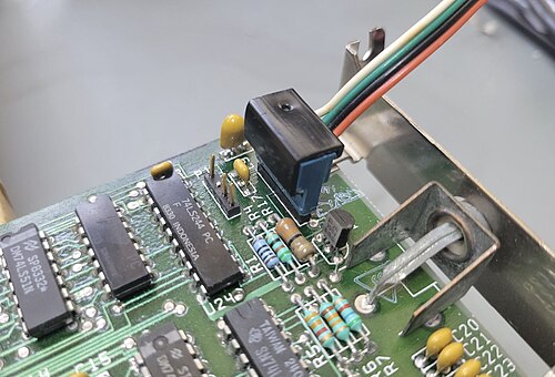 رأس قلم CGA الضوئي