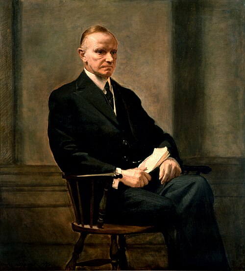صورة رسمية للرئيس كوليدج، 1932