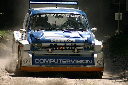 تم تطوير سيارة MG Metro 6R4 بواسطة شركة ويليامز لبطولة العالم للراليات عام 1986.