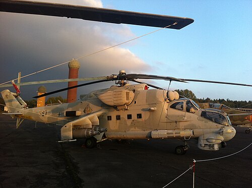 طائرة Mi-24P التابعة لسلاح الجو الألماني الشرقي