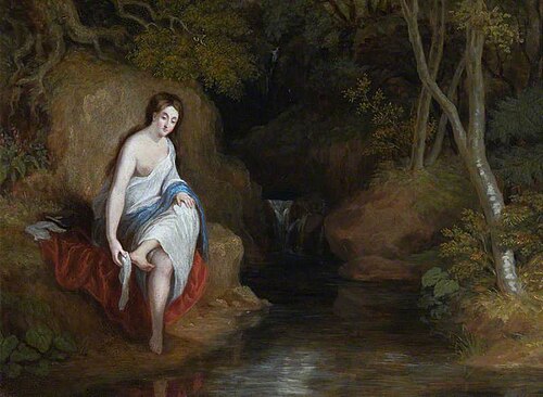 Musidora Circa 1836. Royal Scottish Academy of Art and Architecture.