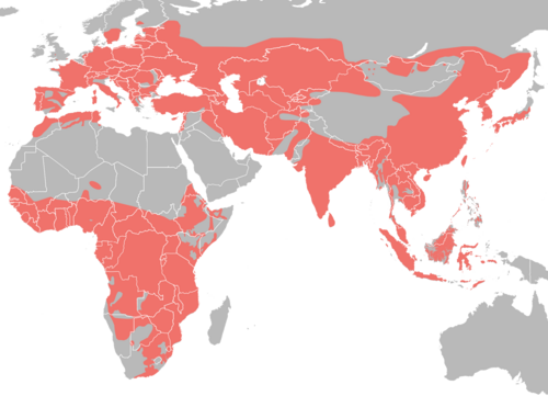Map of range
