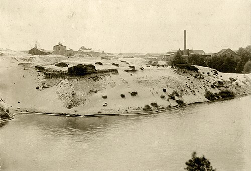 حوالي 1900-1910 حفرة تراب دياتومي في نيوهي