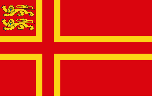 علم أولاف كروس والفهود (Croix de Falaise)