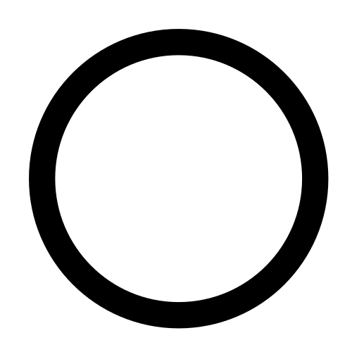 دائرة مجوفة