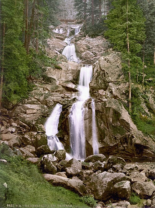 شلالات حوالي عام 1900