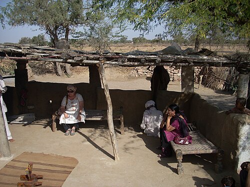 تُستخدم الشارباي كأسرّة نهارية في راجستان
