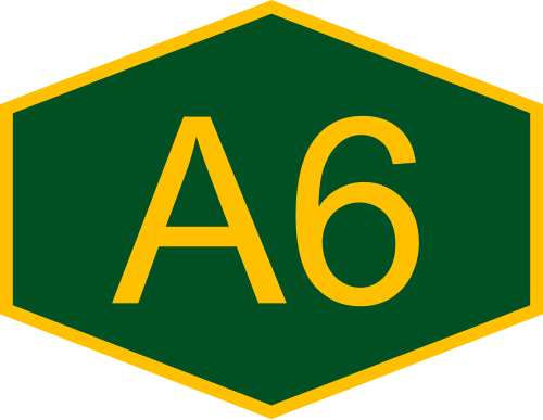 شعار الطريق السريع A6