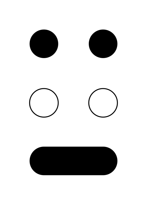 (نقاط نمط برايل - C14)