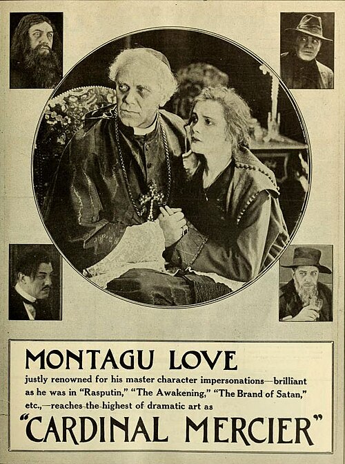 كان الكاردينال ميرسييه هو العنوان المبدئي لفيلم حامل الصليب (1918).