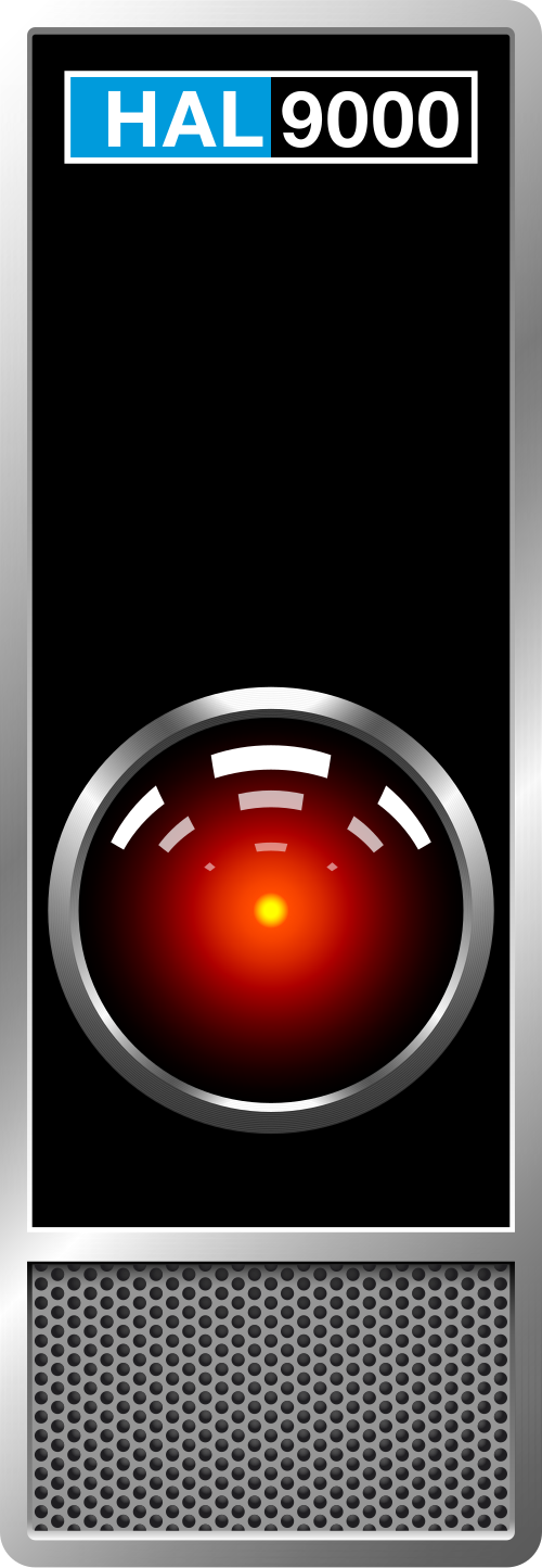 رسم توضيحي لـ HAL 9000