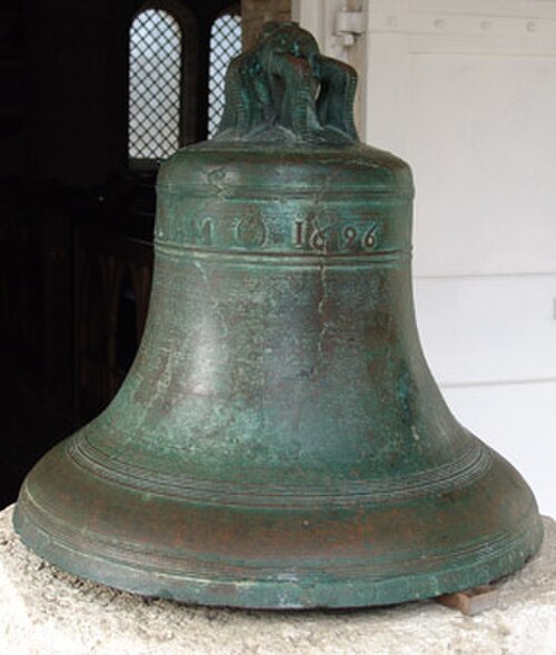 أقدم جرس في بربادوس (1696)