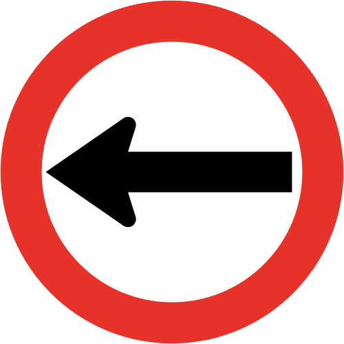 RO-3a انعطف يسارًا فقط