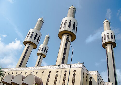 مسجد لاغوس المركزي في لاغوس، نيجيريا