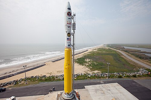 مينوتور 1 على منصة الإطلاق (ORS-1)، 2011