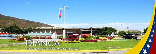 مدخل المبنى الإداري لـ DIQUES Y ASTILLEROS NACIONALES CA