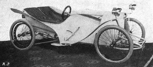 سيارة رودج سايكل في معرض أولمبيا عام 1912