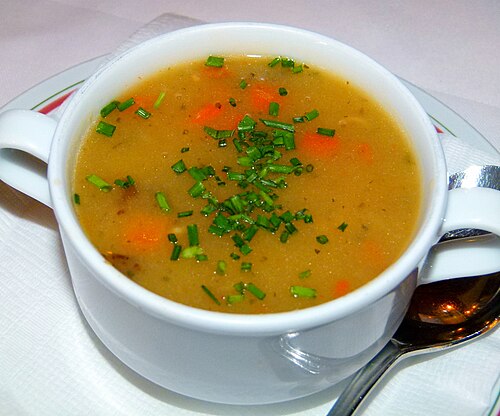 حساء البطاطس