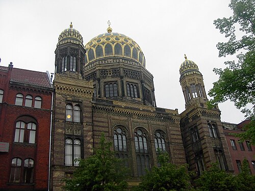الكنيس الجديد، Oranienburger Straße