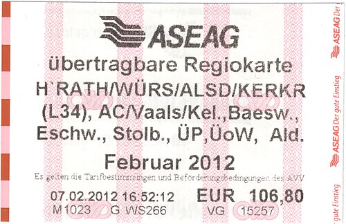 AVV Regiokarte