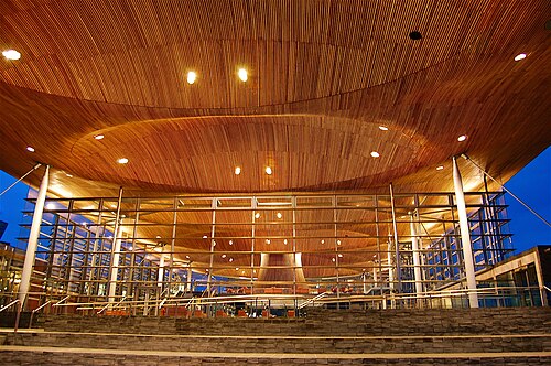 Image of the Senedd building