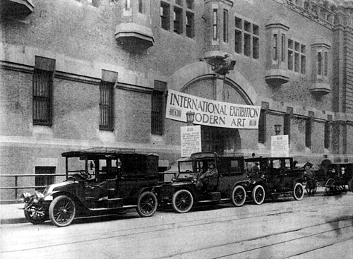 مدخل المعرض، 1913، مدينة نيويورك