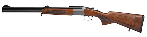 بندقية صيد مزدوجة من طراز Jaeger 8.11 ذات ماسورتين