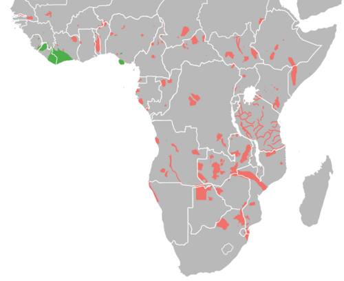 Map of range