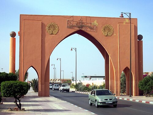 أحد مداخل المدينة