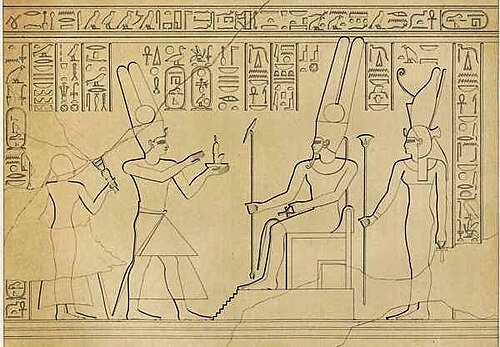 طهارقة وتبعته أمه الملكة آبار. جبل البركل – غرفة C