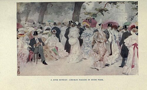 يوم أحد في يونيو في هايد بارك (1907)