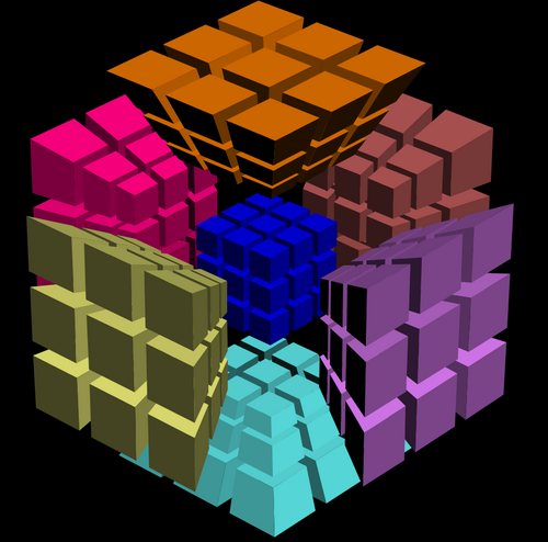 لغز المكعب الفائق 3×3×3×3