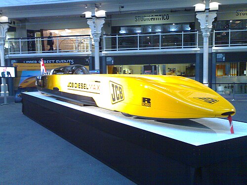JCB Dieselmax، أسرع سيارة ديزل