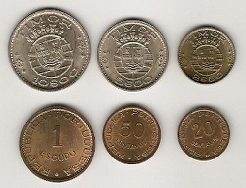 تيمور البرتغالية 20 إسكودو 1967