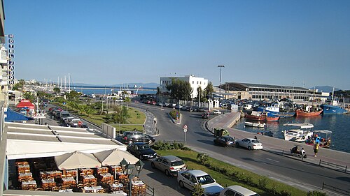 منظر للميناء.