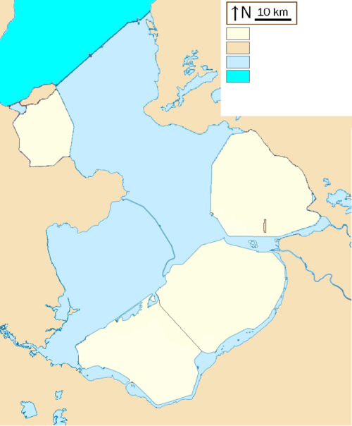 يقع Zuiderzee Works في أعمال Zuiderzee